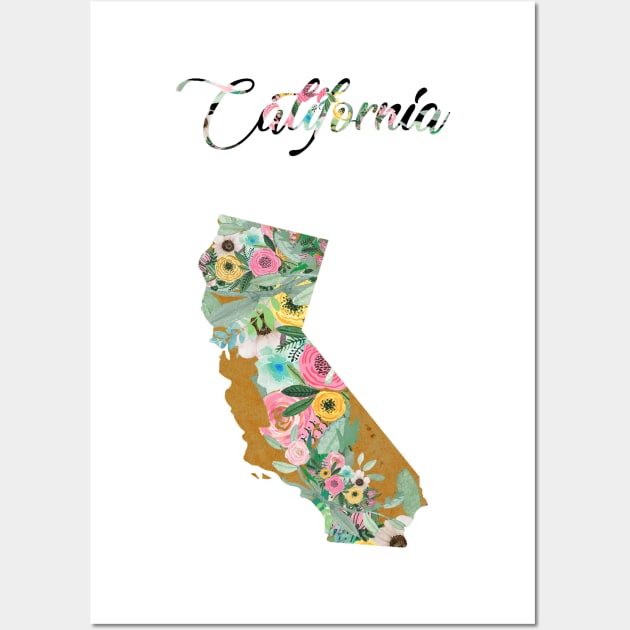 California Wall Art by GreenNest